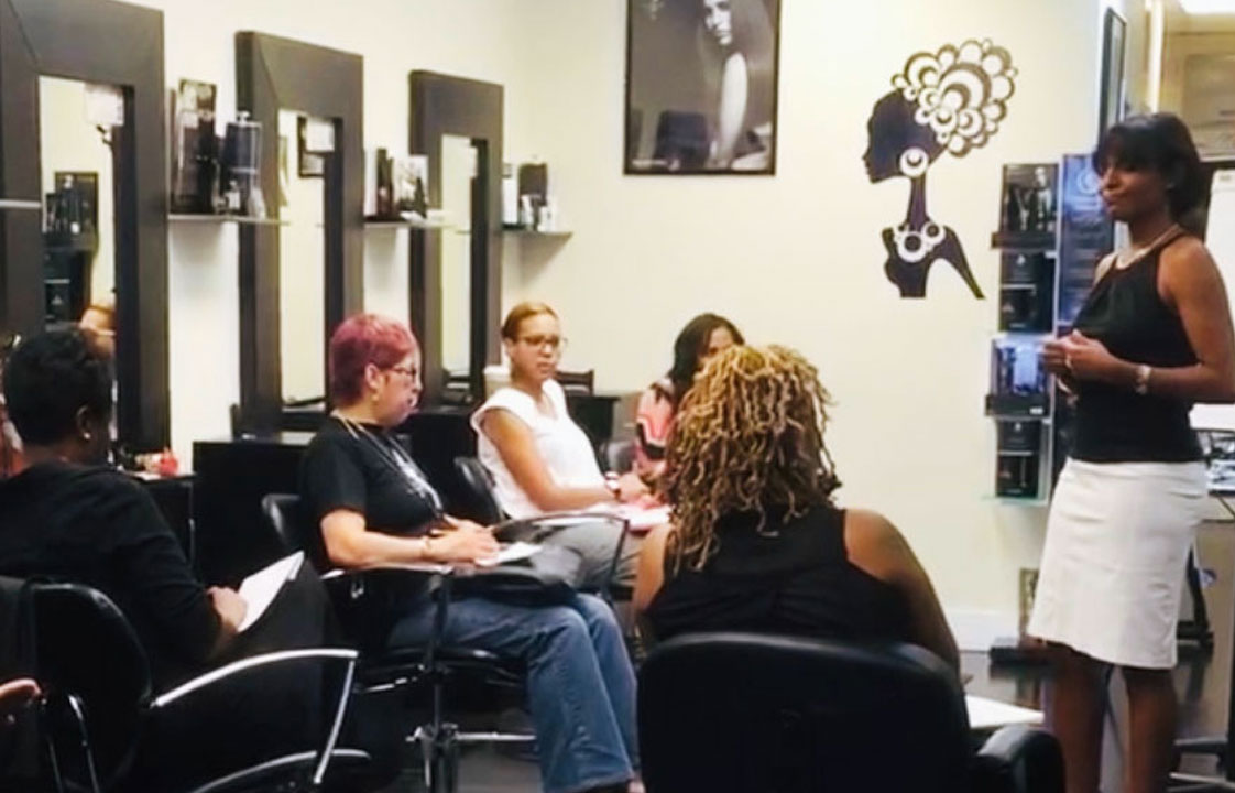 Natasha Salon Teaching